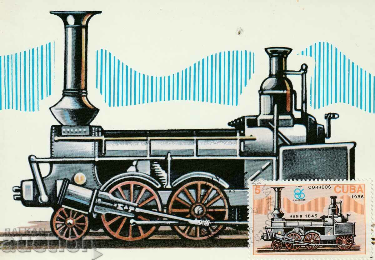 Delivery of CUBA - KM 1986 Locomotives, 6 pieces KM