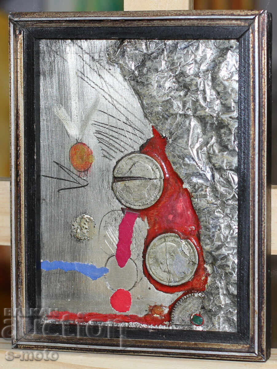 Аукцион Металопластика колаж абстракция Аукцион Металопластика колаж абстракция