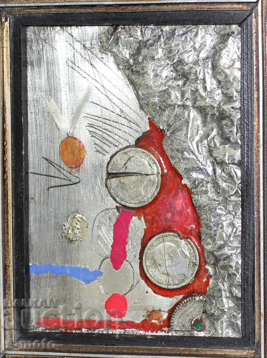 Металопластика колаж абстракция Металопластика колаж абстракция