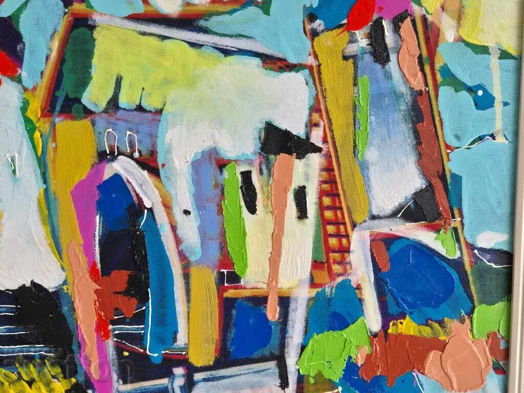 Delivery of Ivan Yakhnadzhiev City Landscape 2024 oil paints No. 22 Delivery of Ivan Yakhnadzhiev City Landscape 2024 oil paints No. 22