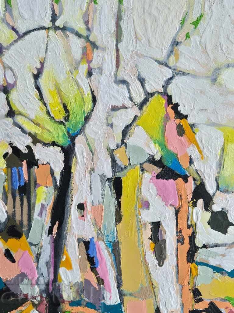 Auction Ivan Yakhnadzhiev House and Tree 2024 oil paints No. 23 Auction Ivan Yakhnadzhiev House and Tree 2024 oil paints No. 23