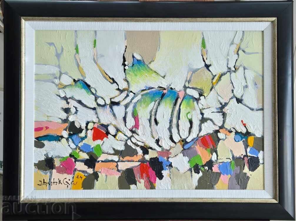 Ivan Yakhnadzhiev Fish - Sea Bream 2024 oil paints №25 Ivan Yakhnadzhiev Fish - Sea Bream 2024 oil paints №25