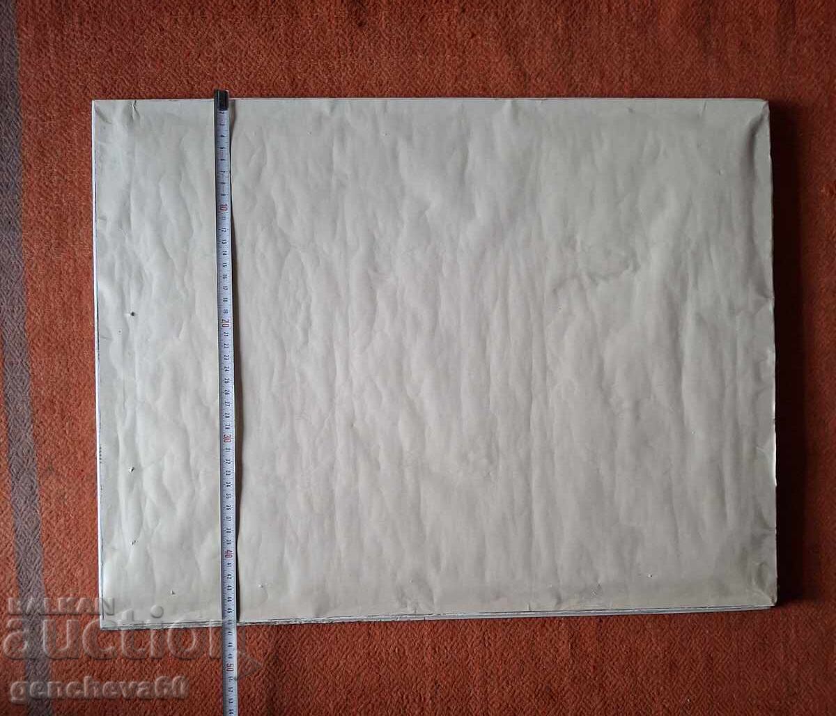 Licitație Goblen mare, lucrat la mașină, înrămat, de calitate