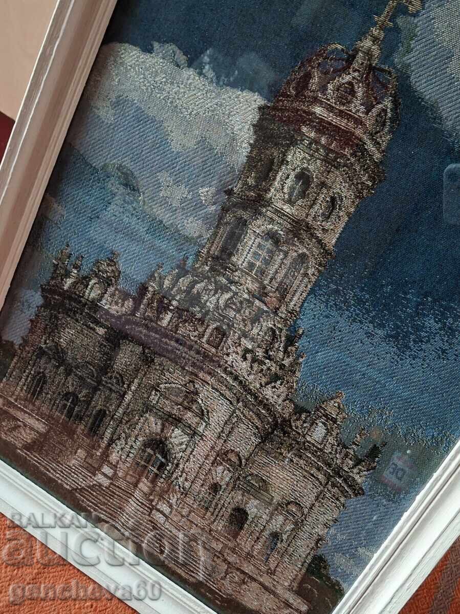 High-quality framed, large machine tapestry - 7 High-quality framed, large machine tapestry - 7