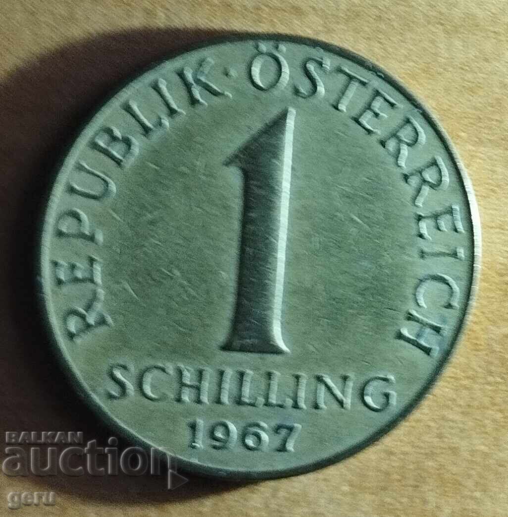 AUSTRIA 1967 1 schilling fk2 cu preț 0.49 BGN | € 0.25
