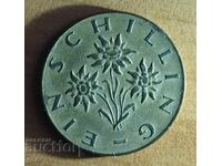 AUSTRIA 1967 1 schilling fk2