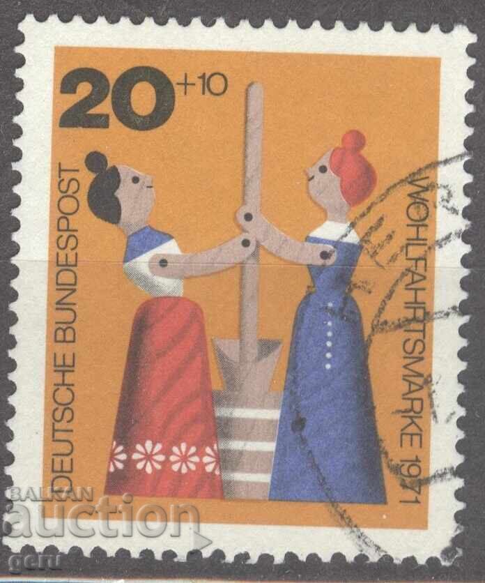 Germania BRD Germania 1971 Mi 705 1k2