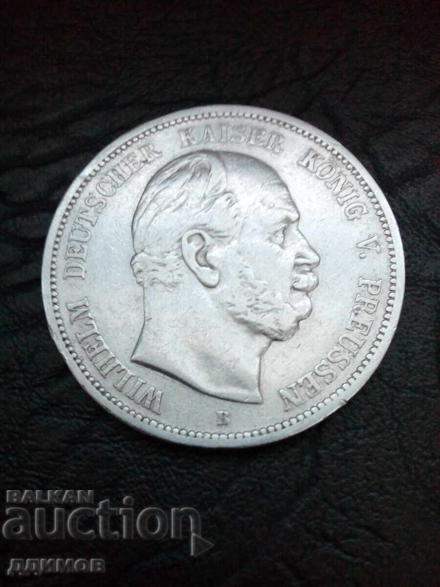 Delivery of 5 marks 1875 Germany silver Delivery of 5 marks 1875 Germany silver