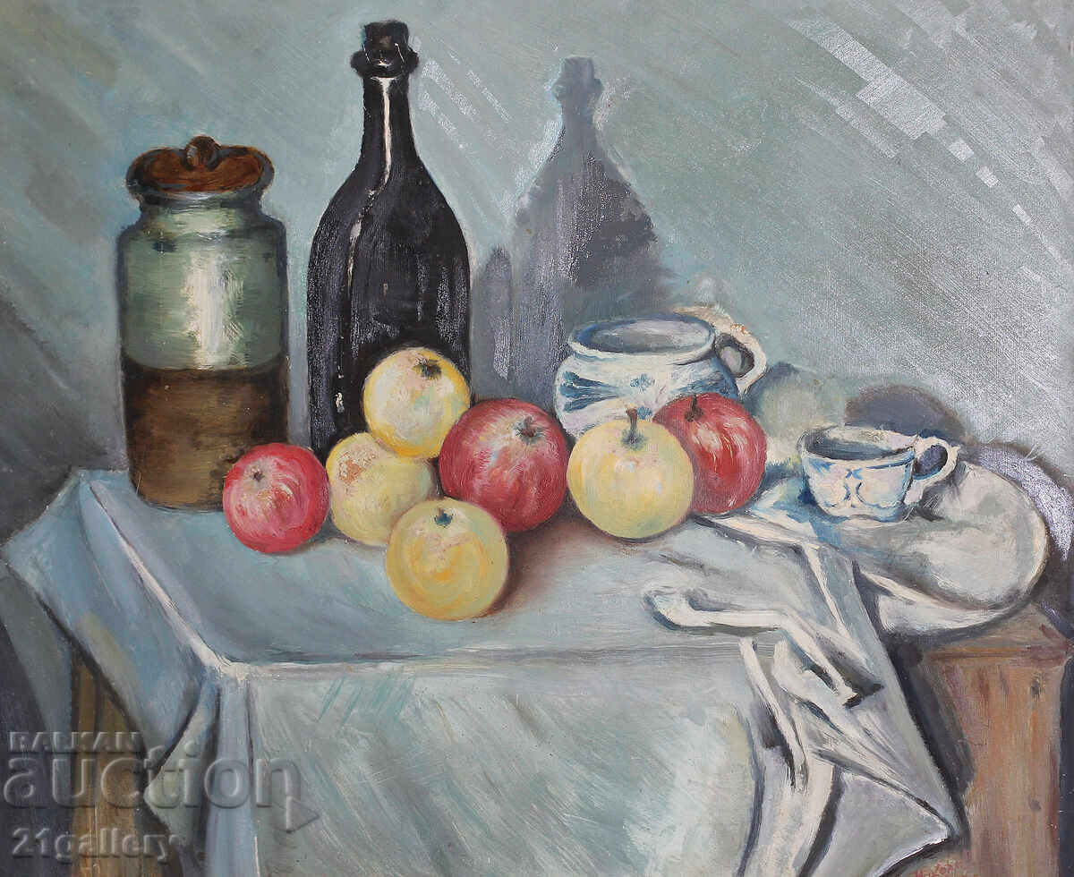 Аукцион Натюрморт, маслени бои, подписана 1973г. Аукцион Натюрморт, маслени бои, подписана 1973г.
