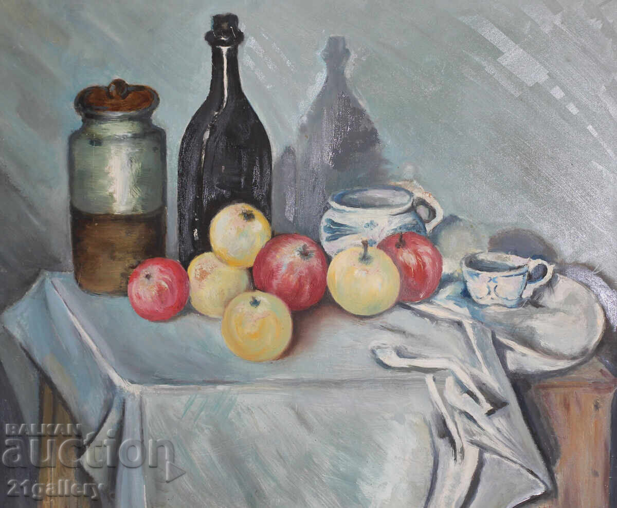 Натюрморт, маслени бои, подписана 1973г. - 5 Натюрморт, маслени бои, подписана 1973г. - 5