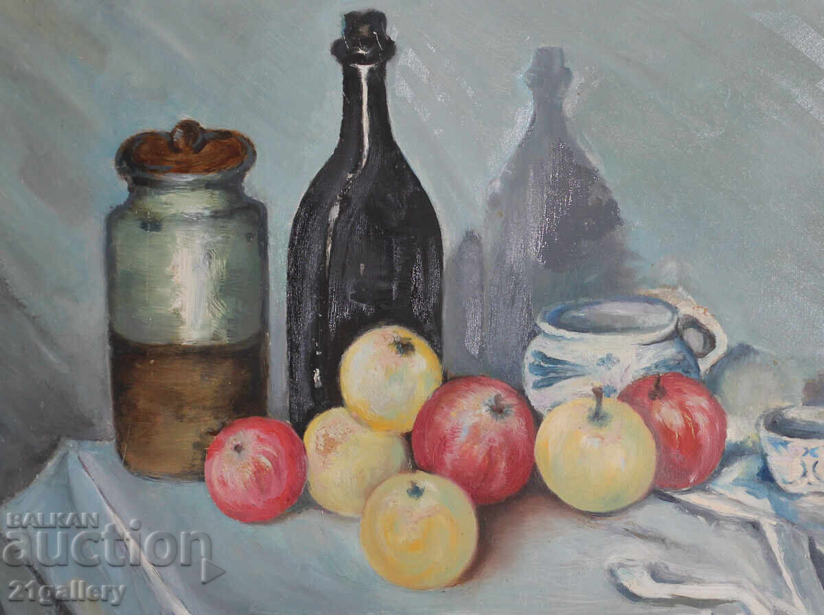 Натюрморт, маслени бои, подписана 1973г. - 6 Натюрморт, маслени бои, подписана 1973г. - 6