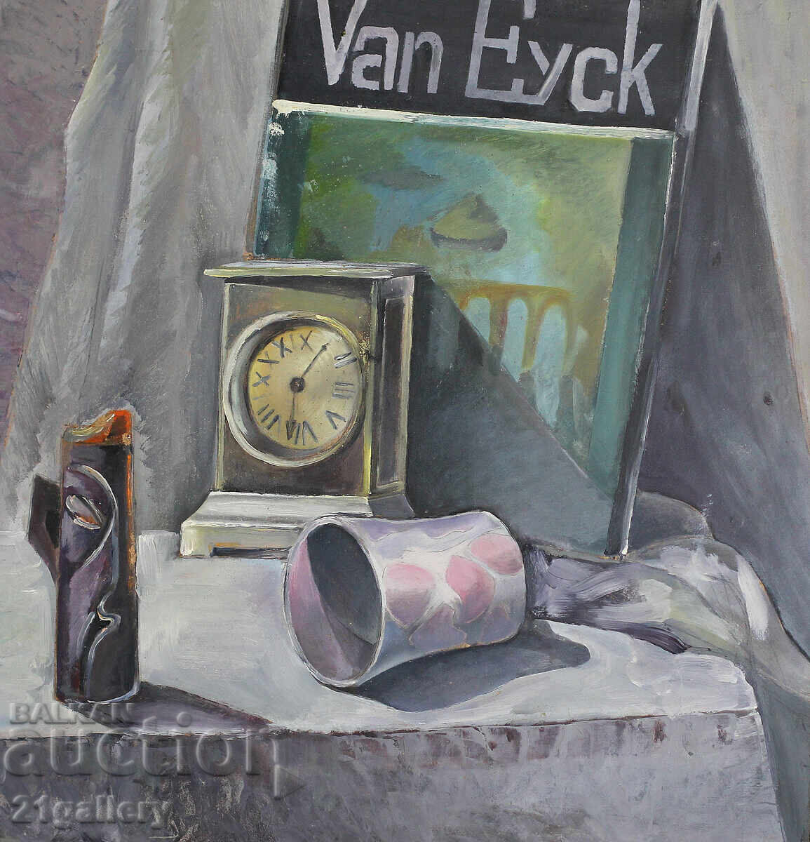 Still life, oil paints with price 500.00 BGN | € 255.65