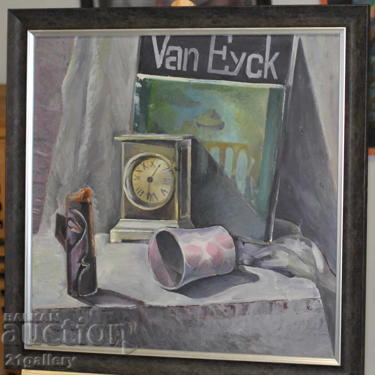 Auction  Still life, oil paints