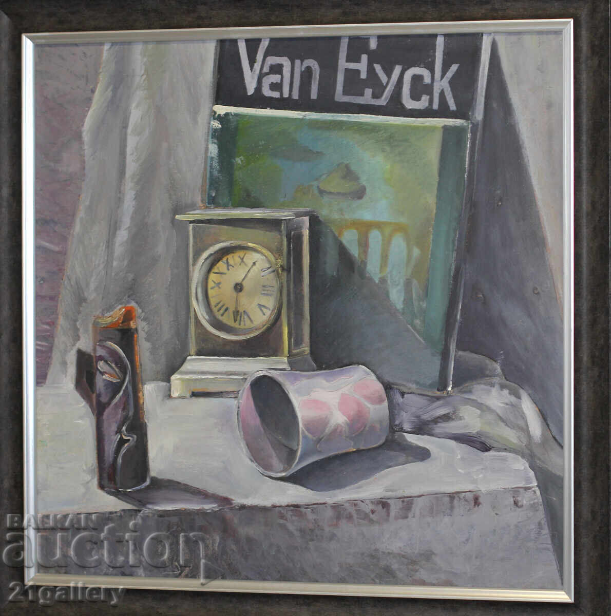 Still life, oil paints