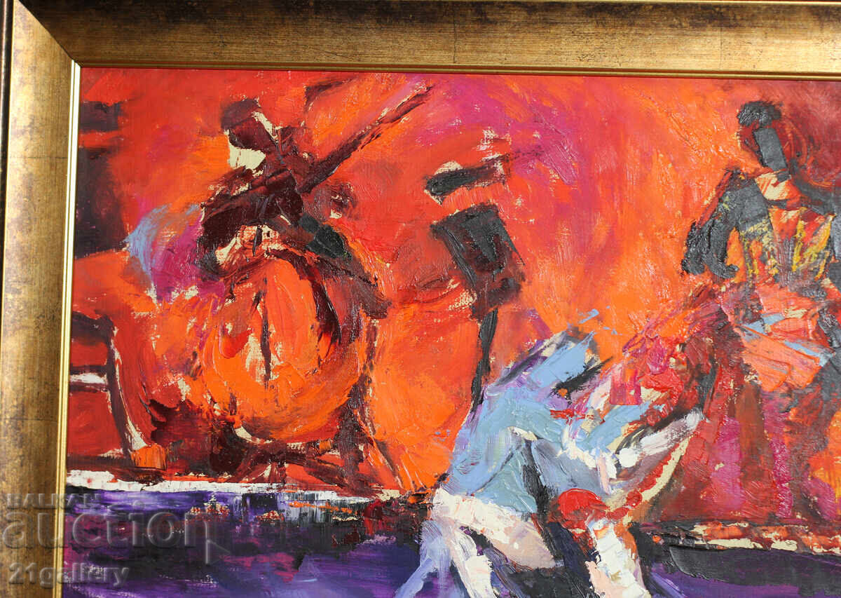 Παράδοση Εικαστική σύνθεση, χορός, λαδομπογιές Παράδοση Εικαστική σύνθεση, χορός, λαδομπογιές