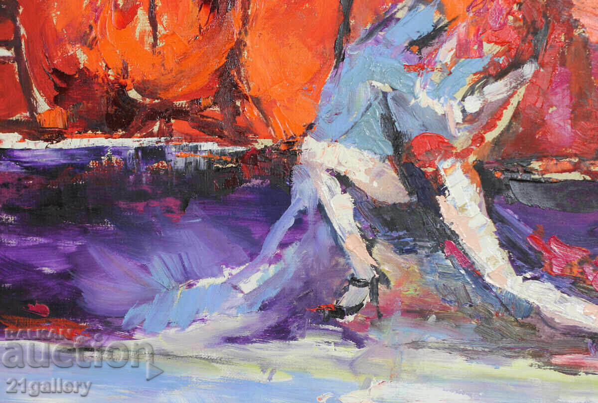 Εικαστική σύνθεση, χορός, λαδομπογιές - 6 Εικαστική σύνθεση, χορός, λαδομπογιές - 6