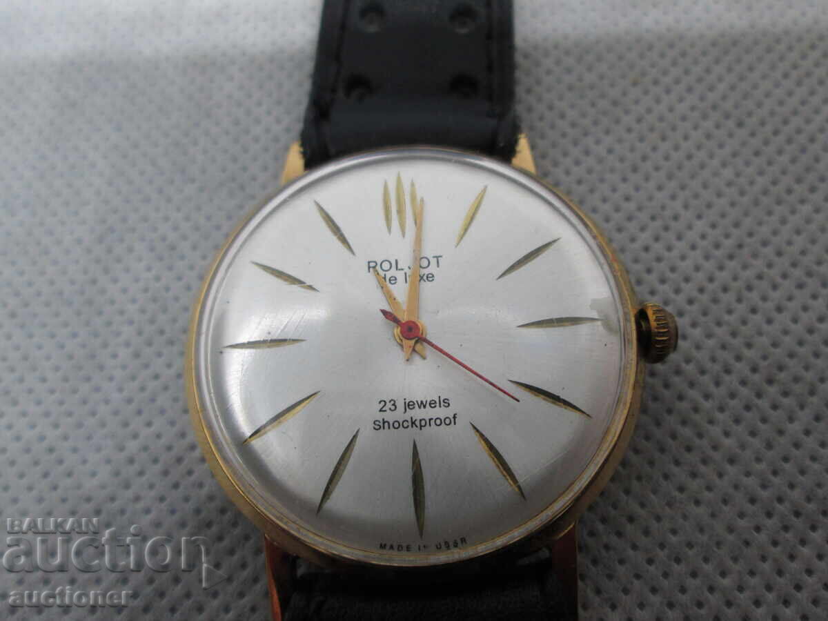 MEN'S HANDWATCH POLJOT DE LUX-23STONE - 7 MEN'S HANDWATCH POLJOT DE LUX-23STONE - 7