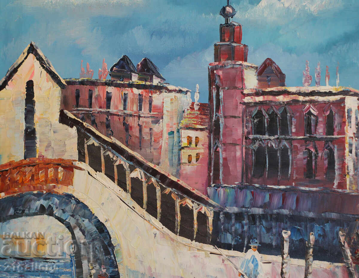 Τοπίο από τη Βενετία, ελαιογραφίες - 5 Τοπίο από τη Βενετία, ελαιογραφίες - 5