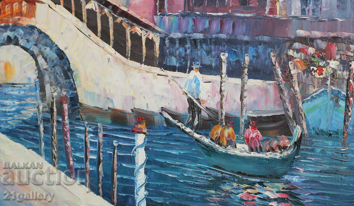Τοπίο από τη Βενετία, ελαιογραφίες - 6 Τοπίο από τη Βενετία, ελαιογραφίες - 6
