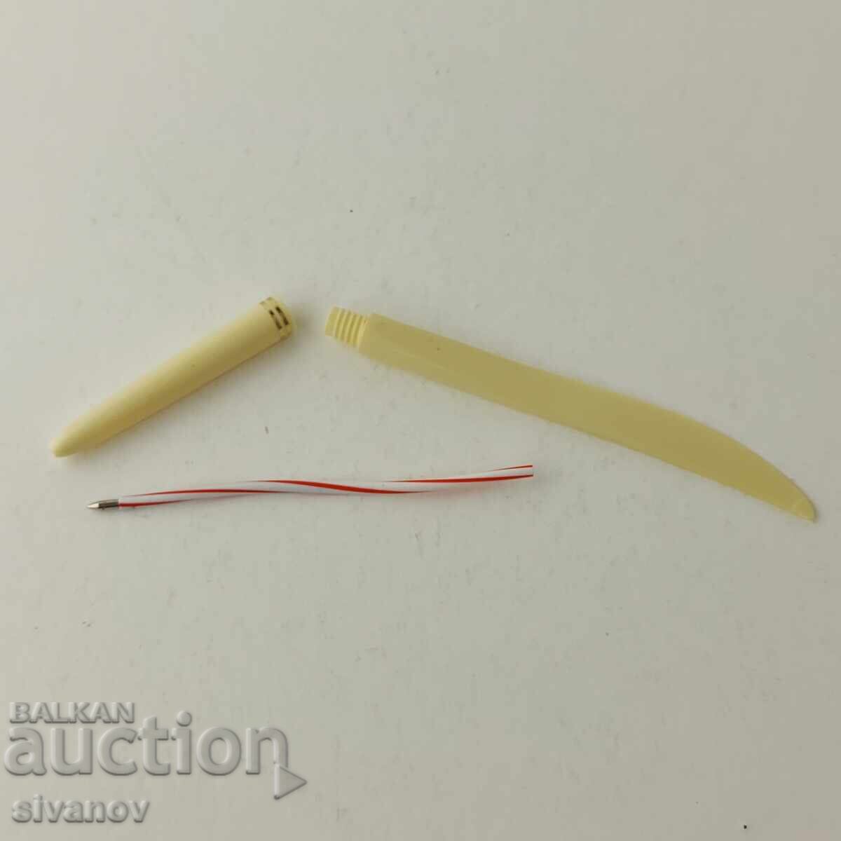 Old pen with plasticine knife #5789 - 6