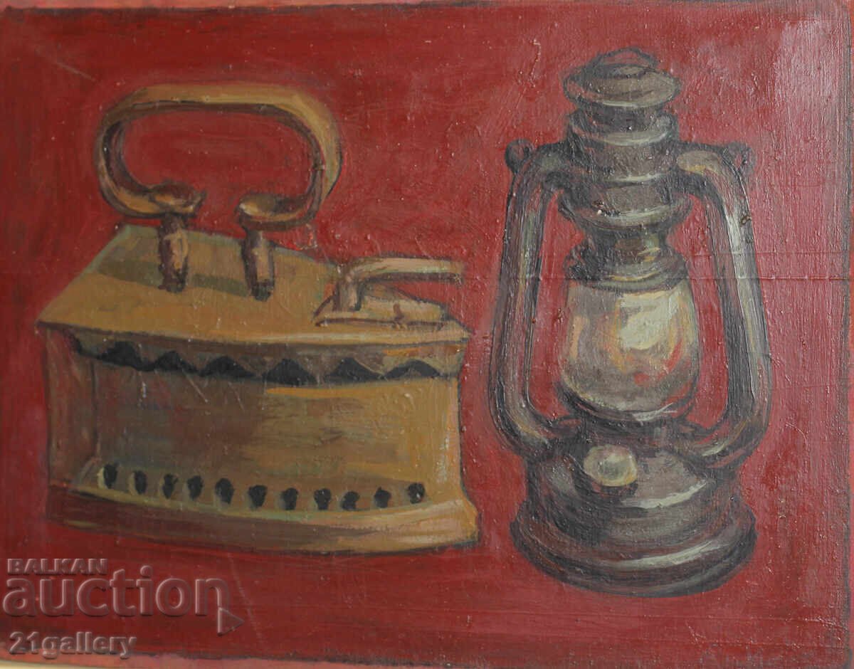 Auction Danail Ignatov Still life, oil paints Auction Danail Ignatov Still life, oil paints