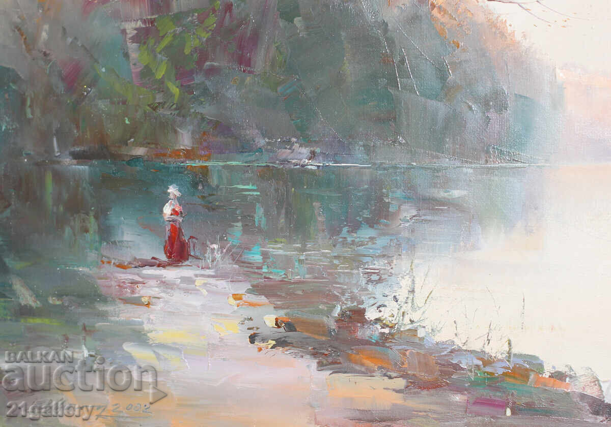 Metodi Idakiev '' Plimbare '' ulei pe pânză 2002 - 5 Metodi Idakiev '' Plimbare '' ulei pe pânză 2002 - 5