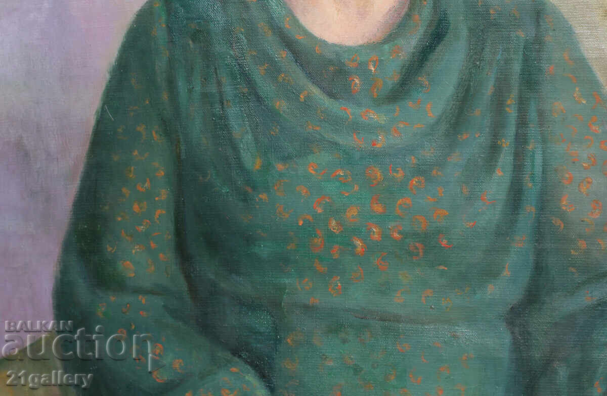 Yordanka Karamalakova (1921 - 2011) Female Portrait 1988 - 5 Yordanka Karamalakova (1921 - 2011) Female Portrait 1988 - 5