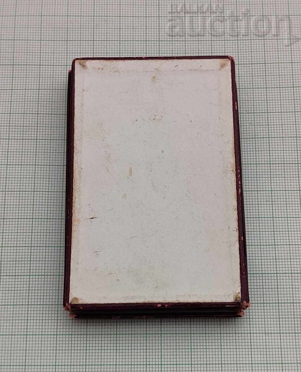 Delivery of SILVER MEDAL OF MERIT KINGDOM OF BULGARIA BOX Delivery of SILVER MEDAL OF MERIT KINGDOM OF BULGARIA BOX