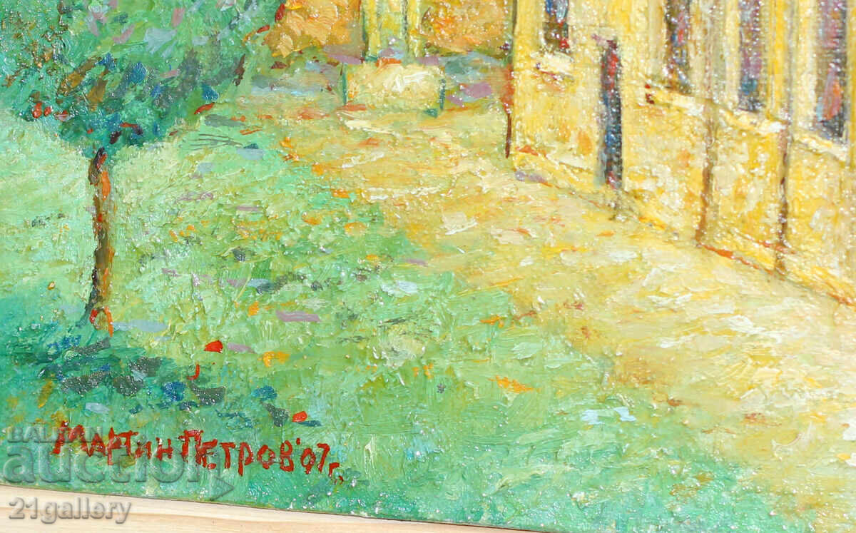 Martin Petrov / Landscape - Church, oil paints - 6 Martin Petrov / Landscape - Church, oil paints - 6
