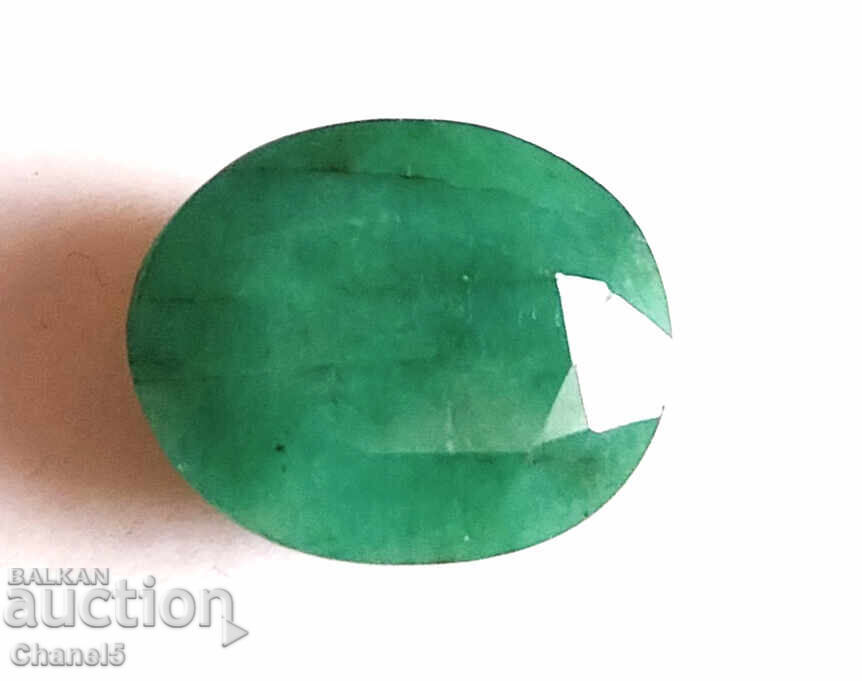 NATURAL Emerald - Oval, BRAZIL - 10,80 καράτια (770) με τιμή 47.00 BGN | € 24.03
