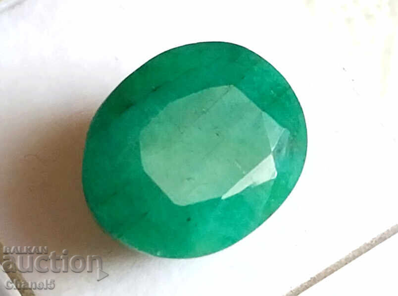 Παράδοση NATURAL Emerald - Oval, BRAZIL - 10,80 καράτια (770)