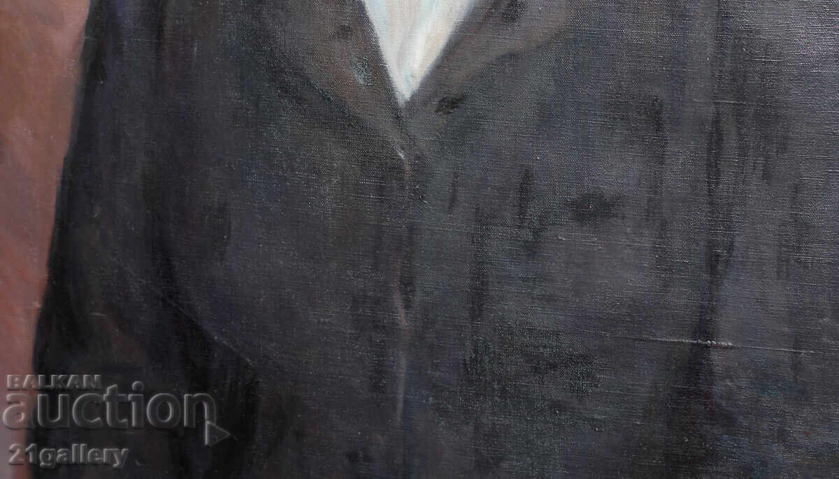 Παράδοση Yordanka Karamalakova (1921 - 2011) πορτρέτο 1984.