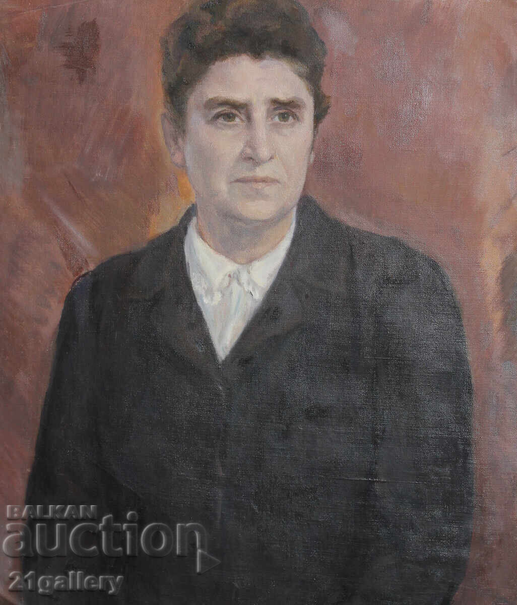 Yordanka Karamalakova (1921 - 2011) portrait 1984. - 5