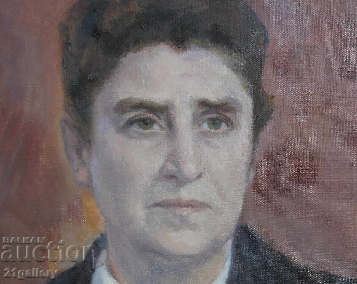 Yordanka Karamalakova (1921 - 2011) portrait 1984. - 6