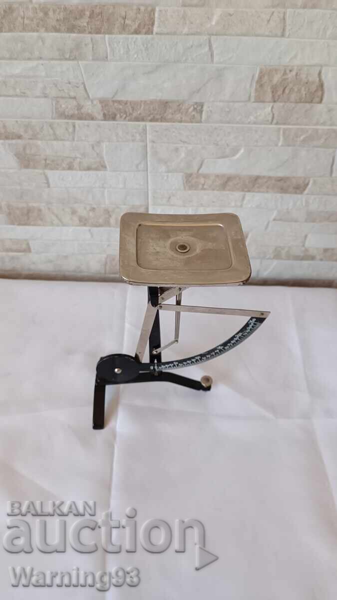 Old postal scale up to 250 grams - Made in Germany - 6 Old postal scale up to 250 grams - Made in Germany - 6