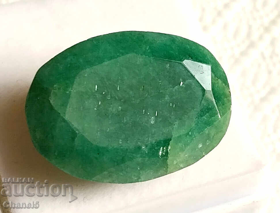 NATURAL EMERALD - EMERALD, BRAZIL - 18.05 carats (775) with price 56.00 BGN | € 28.63 NATURAL EMERALD - EMERALD, BRAZIL - 18.05 carats (775) with price 56.00 BGN | € 28.63