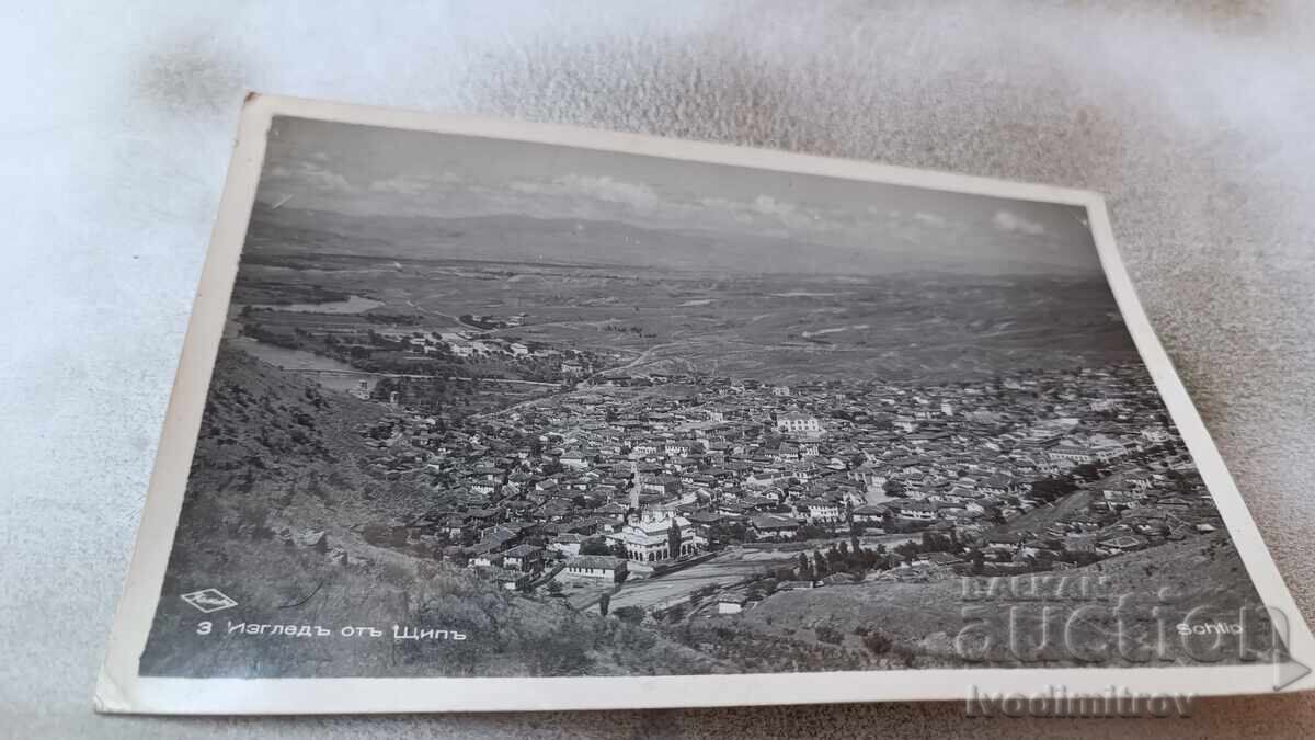 Postcard Shtip View Town of Paskov 1940 Postcard Shtip View Town of Paskov 1940