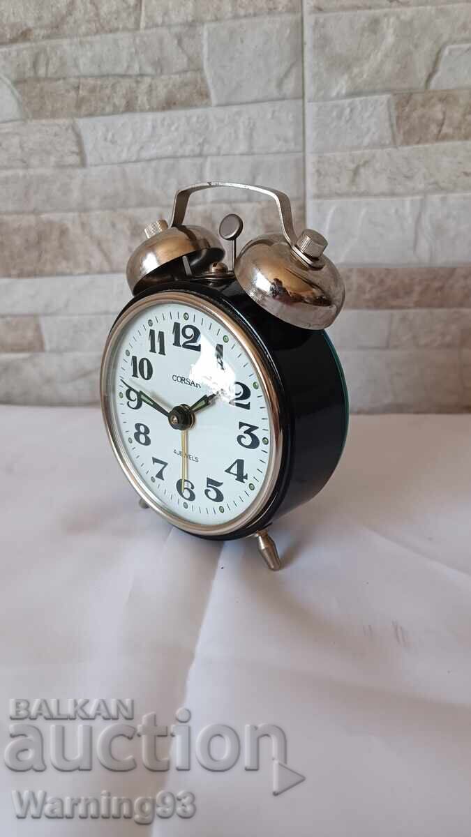 Аукцион Стар часовник / будилник - CORSAR - Made in Hungary - 1965г. Аукцион Стар часовник / будилник - CORSAR - Made in Hungary - 1965г.
