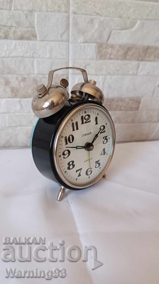 Доставка на Стар часовник / будилник - CORSAR - Made in Hungary - 1965г. Доставка на Стар часовник / будилник - CORSAR - Made in Hungary - 1965г.