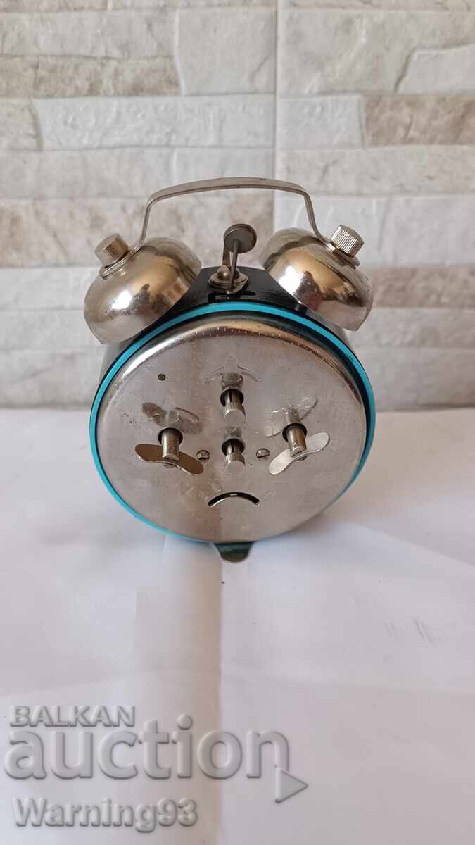 Стар часовник / будилник - CORSAR - Made in Hungary - 1965г. - 6 Стар часовник / будилник - CORSAR - Made in Hungary - 1965г. - 6