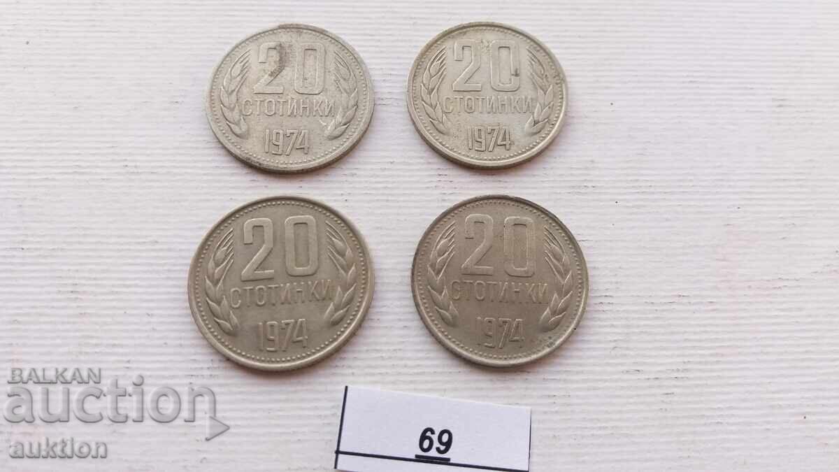 Auction 20 HUNDREDS 1974 4 ISSUES Auction 20 HUNDREDS 1974 4 ISSUES