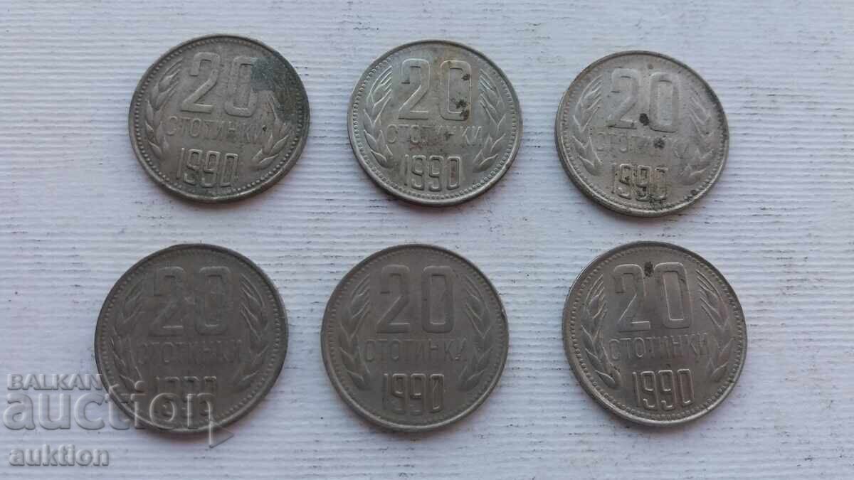 20 ΣΕΝΤ 1990 ΕΤΟΣ 6 ΑΡΙΘΜΟΙ