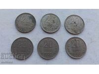 20 CENTS 1990 YEAR 6 NUMBERS