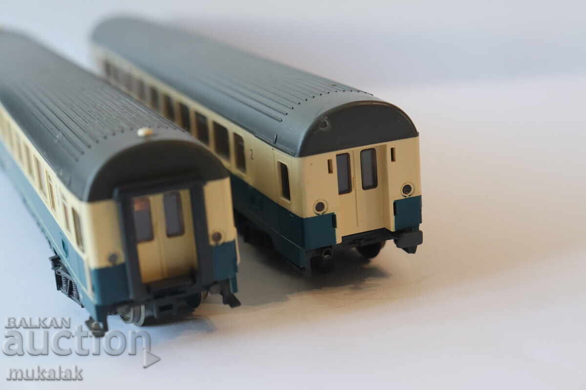 H0 1/87 ROCO LOCOMOTIVE WAGON TRAIN TRAIN RAILWAY LOT 2 PCS. - 5 H0 1/87 ROCO LOCOMOTIVE WAGON TRAIN TRAIN RAILWAY LOT 2 PCS. - 5