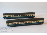 H0 1/87 ROCO LOCOMOTIVE WAGON TRAIN TRAIN RAILWAY LOT 2 PCS.