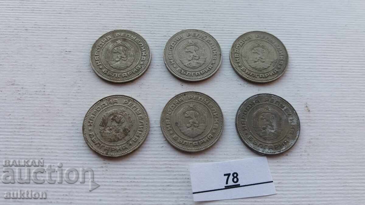 10 HUNDREDS 1974 6 ISSUES - 6