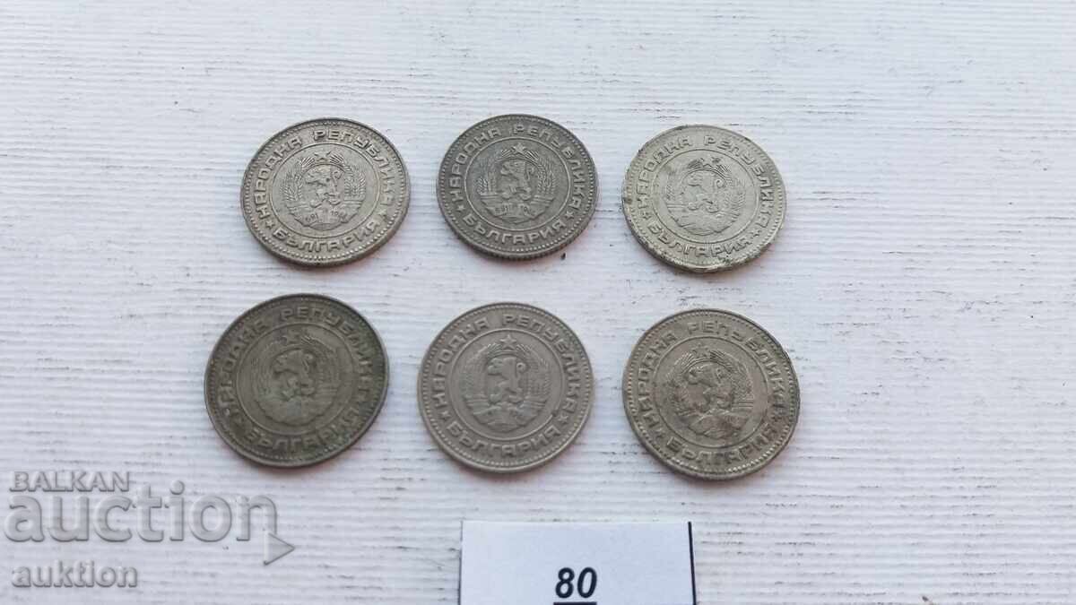 10 HUNDREDS 1974 6 ISSUES - 6