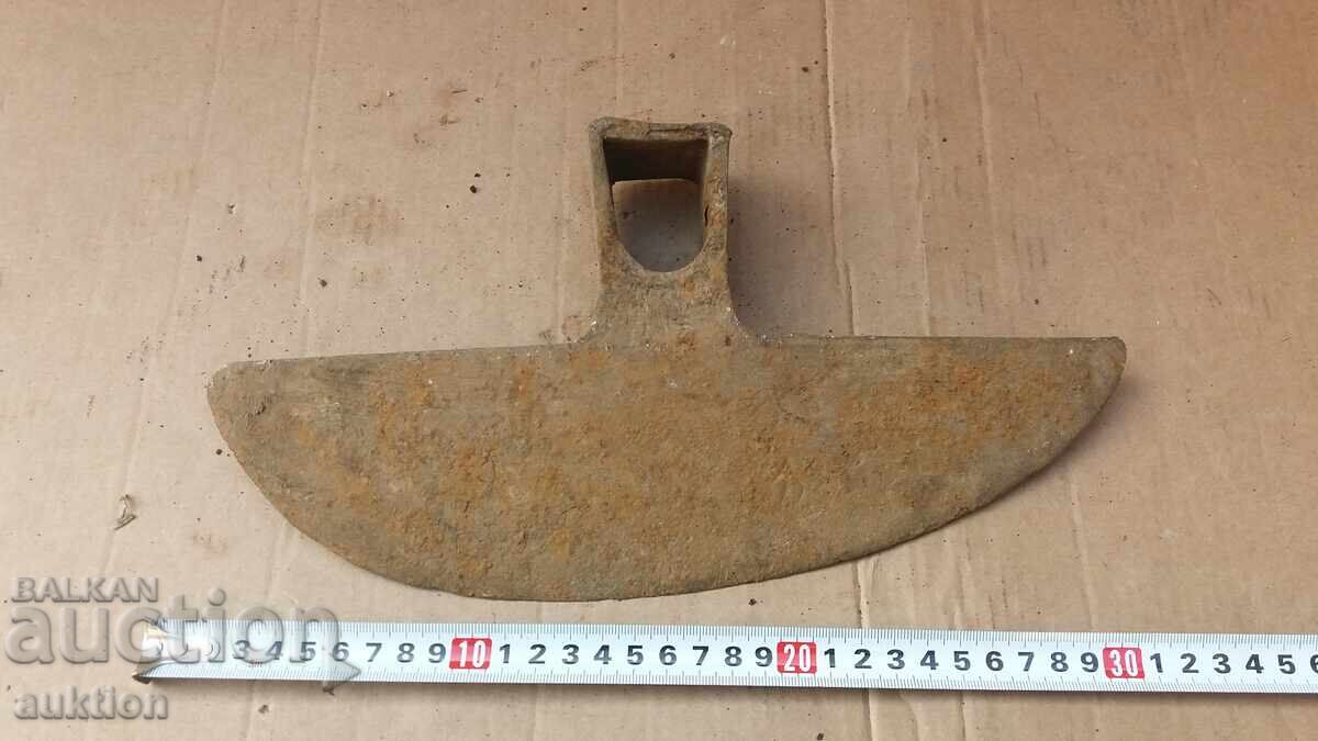 hoe - solid iron hoe - solid iron