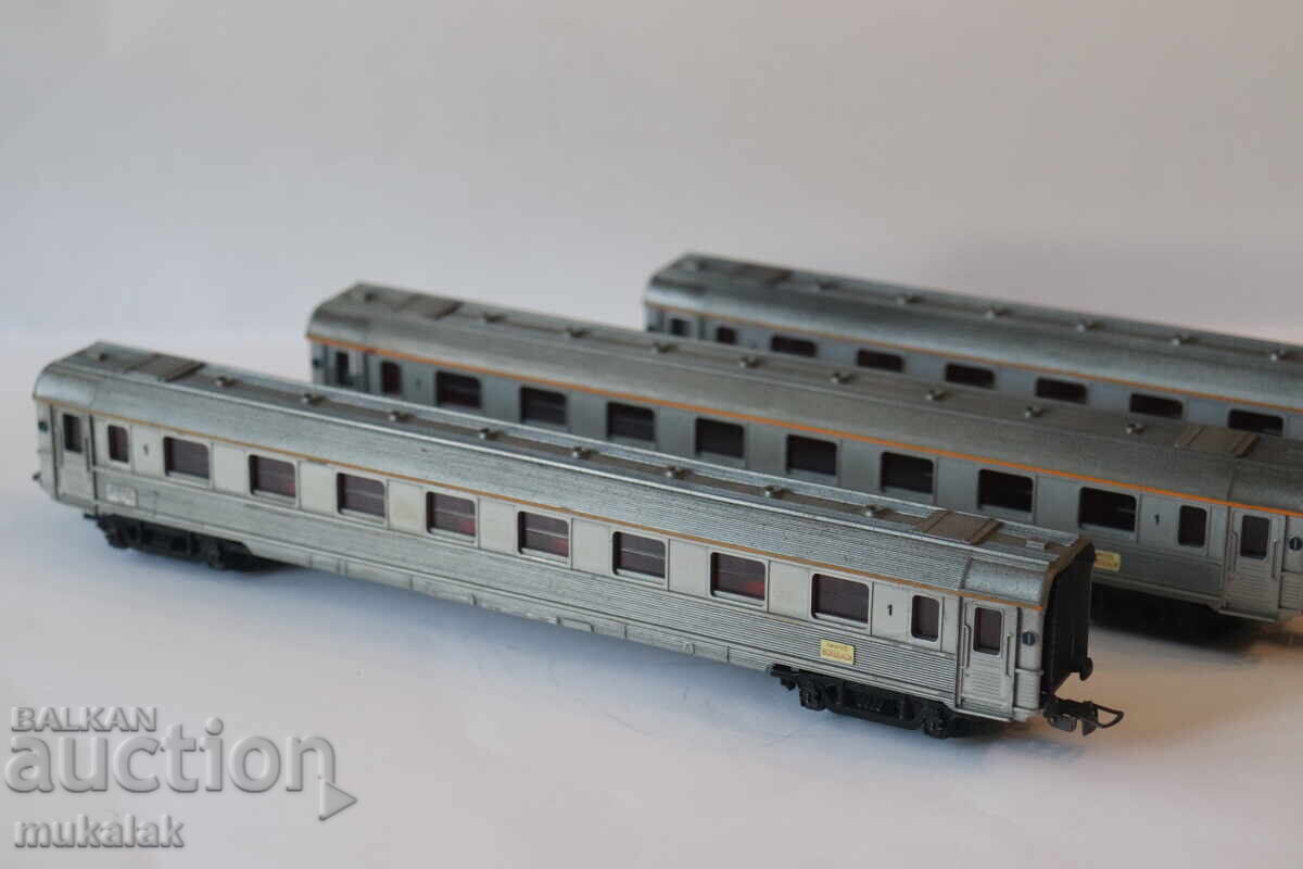 H0 1/87 MECCANO LOCOMOTIVE WAGON TRAIN TRAIN RAILWAY LOT 3 PCS. with price 60.00 BGN | € 30.68 H0 1/87 MECCANO LOCOMOTIVE WAGON TRAIN TRAIN RAILWAY LOT 3 PCS. with price 60.00 BGN | € 30.68