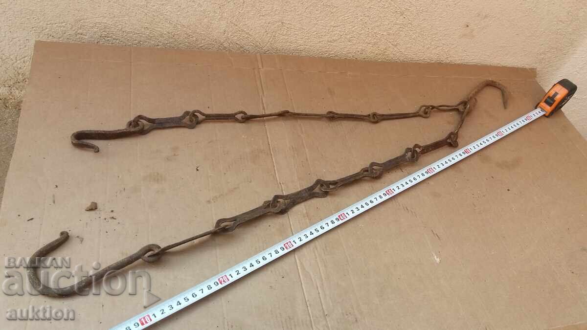 RENAISSANCE FORGED LINK, FIREPLACE CHAIN